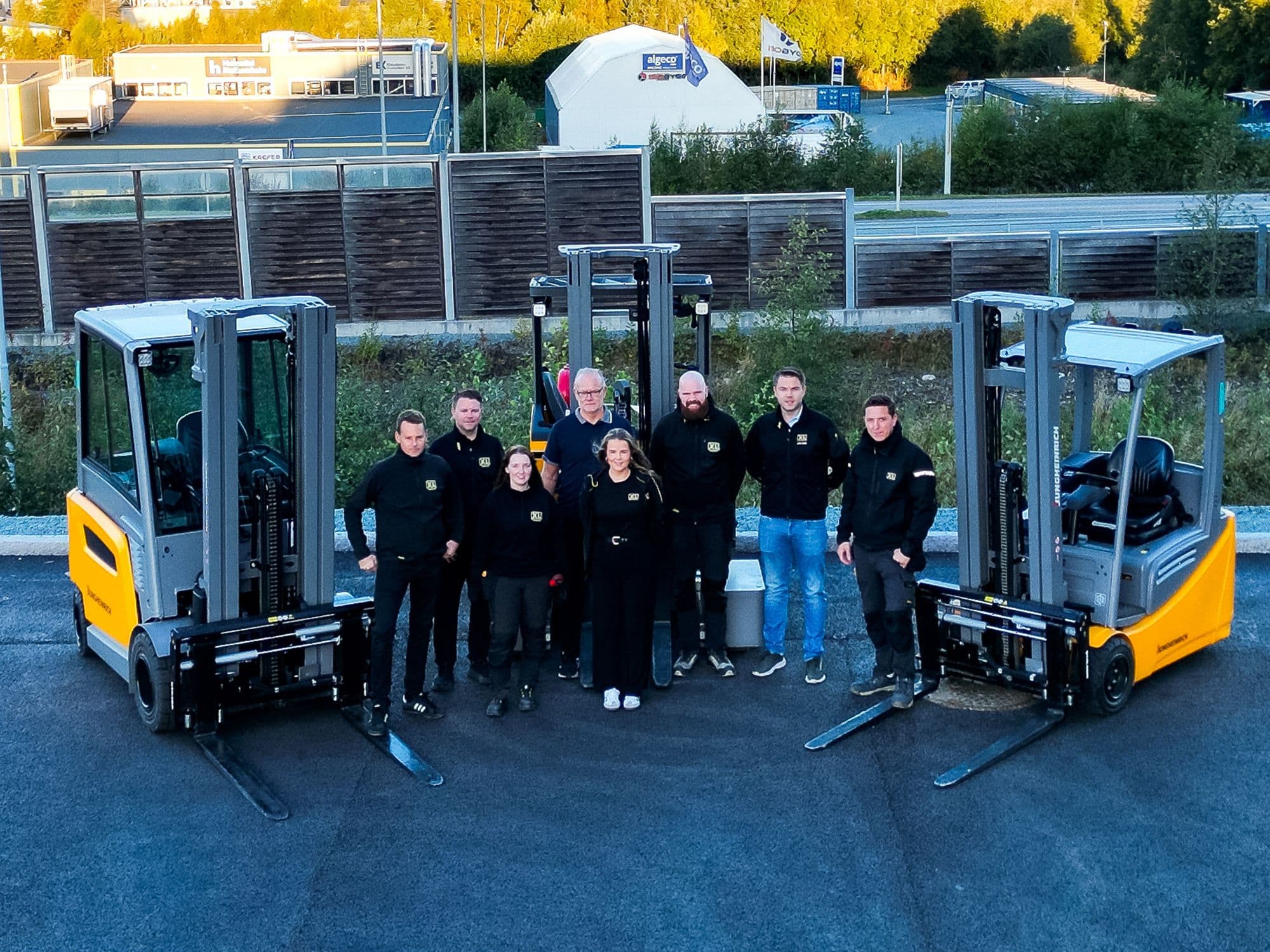 ansatte på XL-BYGG Sandmoen i Trondheim