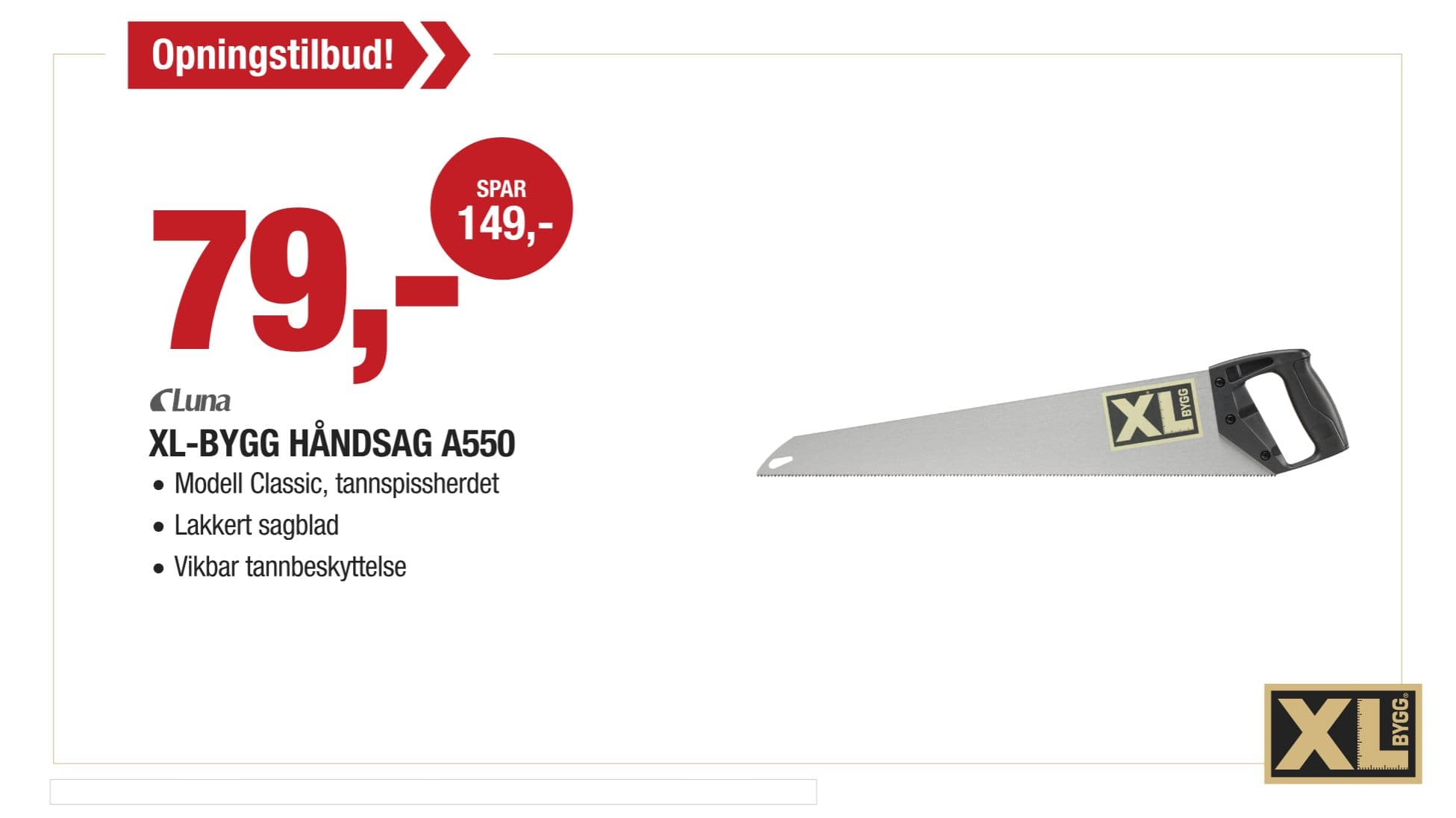 Åpningstilbud bilde