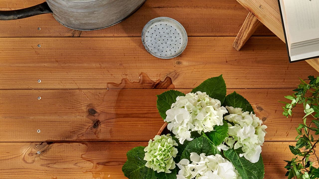 Thermo Furu terrassegulv fra Hasås.