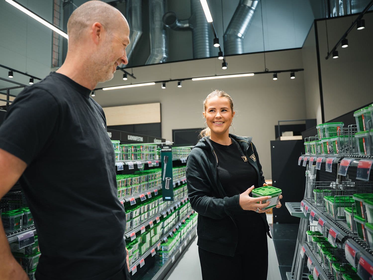 Tuva Bjørndal hos XL-BYGG Sandmoen