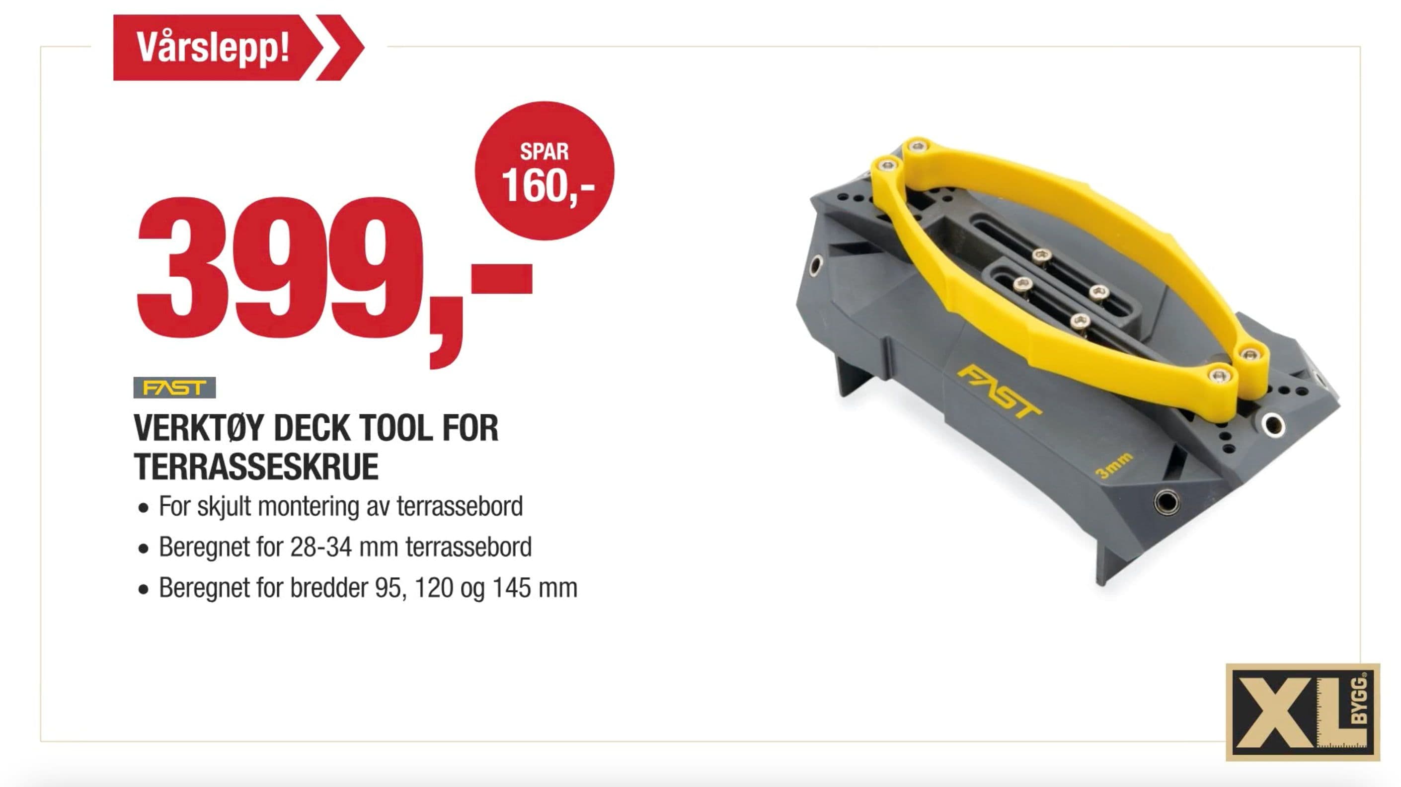 Verktøy deck tool