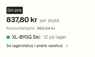 Din pris og konsumentpris