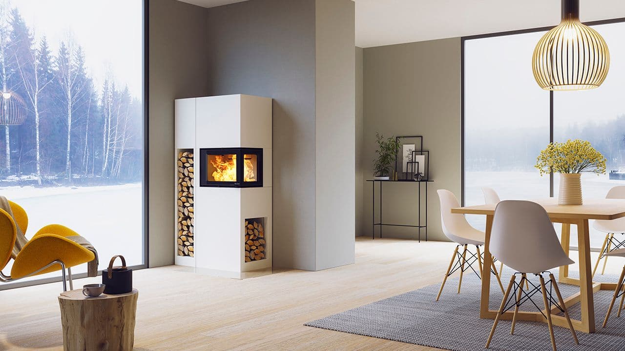 vedovn og stoler i en stue