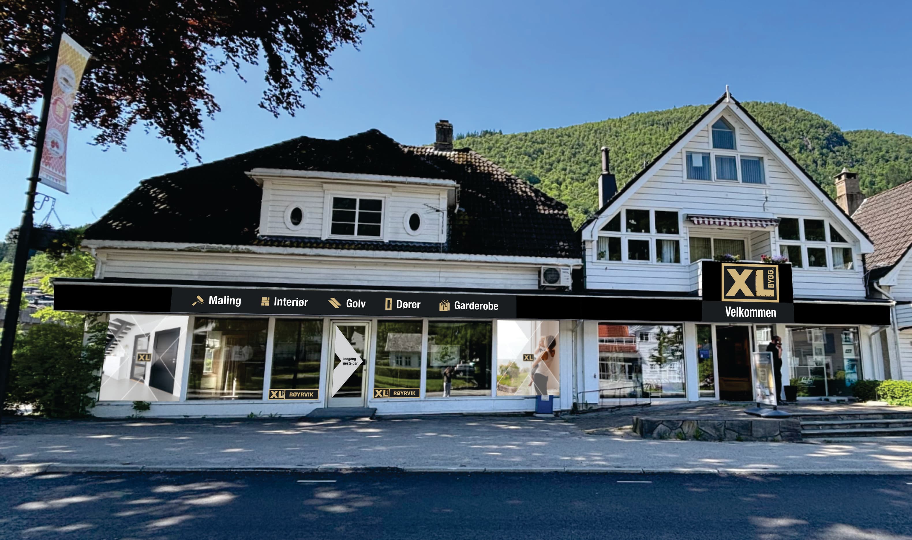 XL-BYGG RØYRVIK avd. Fargehandelen